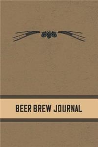 Beer Brew Journal