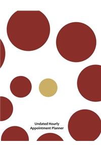 Undated Hourly Appointment Planner