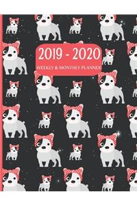 2019-2020 Weekly and Monthly Planner
