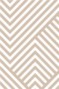 Abstract Striped Geometric Notebook
