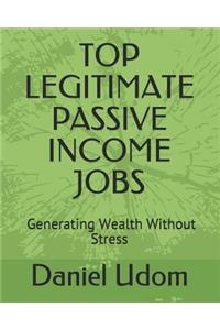 Top Legitimate Passive Income Jobs
