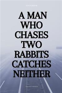A Man Who Chases Two Rabbits Catches Neither