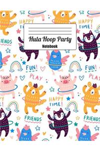 Hula Hoop Party Notebook