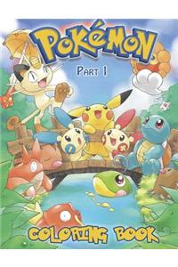 POKEMON Coloring Book Part 1