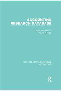 Accounting Research Database (Rle Accounting)