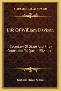 Life of William Davison