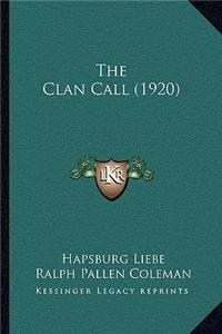 Clan Call (1920)