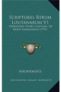 Scriptores Rerum Lusitanarum V1