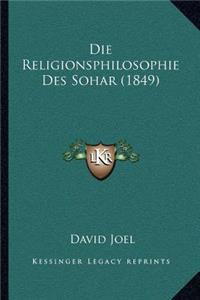 Religionsphilosophie Des Sohar (1849)