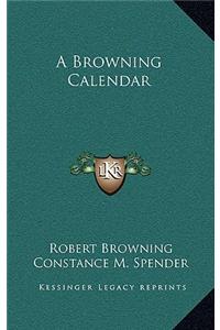 A Browning Calendar