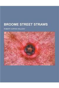 Broome Street Straws