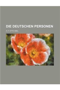 Die Deutschen Personen