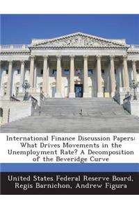 International Finance Discussion Papers