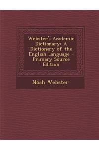 Webster's Academic Dictionary
