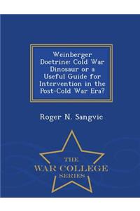 Weinberger Doctrine