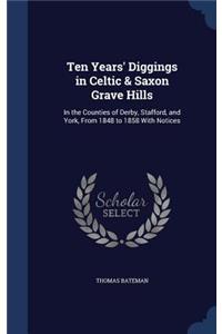 Ten Years' Diggings in Celtic & Saxon Grave Hills