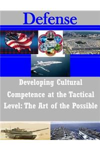 Developing Cultural Competence at the Tactical Level