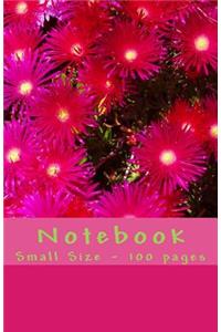 Notebook - Small Size - 100 Pages