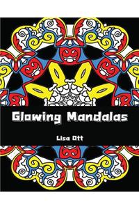Glowing Mandalas Adult Coloring Book