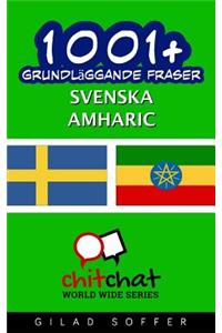 1001+ grundläggande fraser svenska - amharic