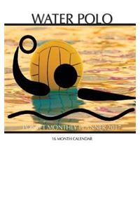 Water Polo Pocket Monthly Planner 2017