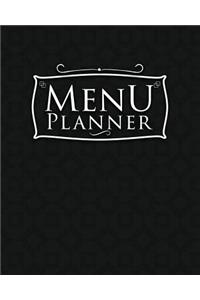 Menu Planner: 52 Weeks Meal Planner Notebook & Meal Organizer