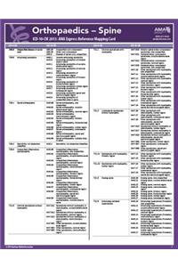 ICD-10 Mappings 2013 Express Ref Coding Card Orthopaedics - Spine