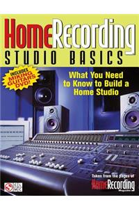 Home Recording Studio Basics