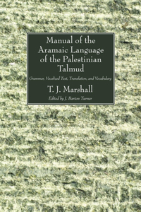 Manual of the Aramaic Language of the Palestinian Talmud