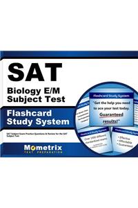 SAT Biology E/M Subject Test Flashcard Study System