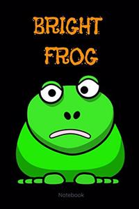 Bright Frog Composition Notebook