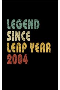 Legend Since Leap Year 2004