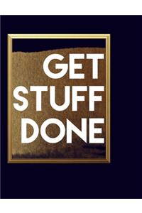 Get Stuff Done Golden Planner Daily