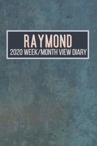RAYMOND 2020 Week/Month View Diary