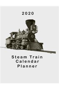 2020 Steam Train Calendar Planner