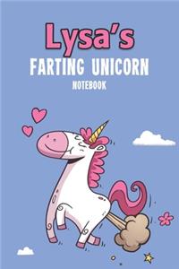Lysa's Farting Unicorn Notebook