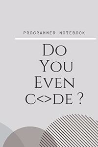 Programmer Notebook 