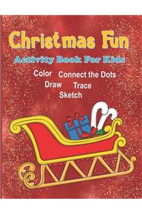 Christmas Fun Activity Book For Kids