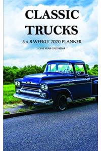 Classic Trucks 5 x 8 Weekly 2020 Planner