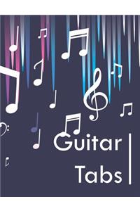 Guitar tab notebook