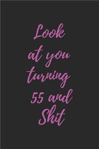 look at you turning 55 and shit pinky