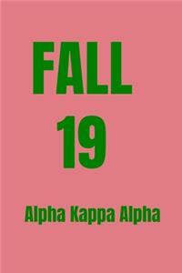 Fall 19 Alpha Kappa Alpha