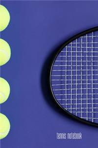 tennis notebook