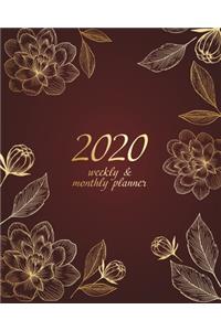 2020 Planner Weekly and Monthly