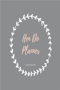 Hen Do Planner Notebook