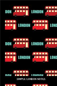 simple london notes