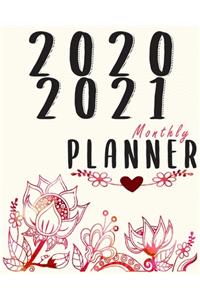 2020-2021 Monthly Planner