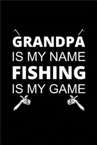 Grandpa is My Name Fishing is My Game