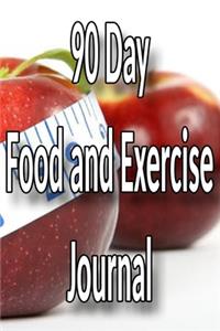 90 Day Food and Exercise Journal