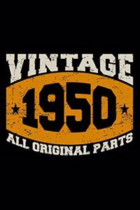 Vintage 1950 All Original Parts